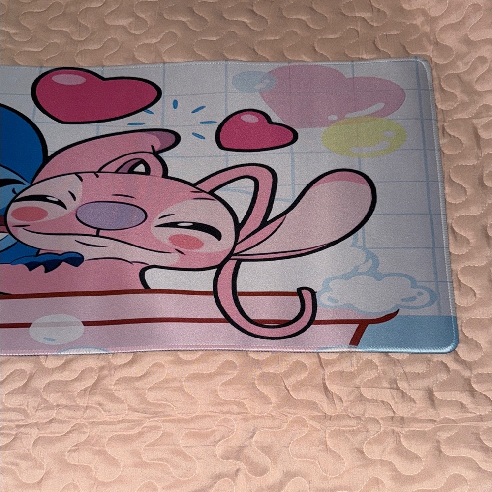 Blue Cartoon Character Mouse Pad - Picture 5 of 8
